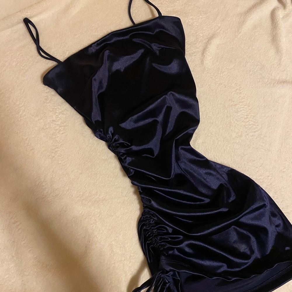 silky dress